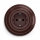 Kliklap - Prise de courant domestique au design rétro avec cadre SCHUKO 230 V / 16 A, marron