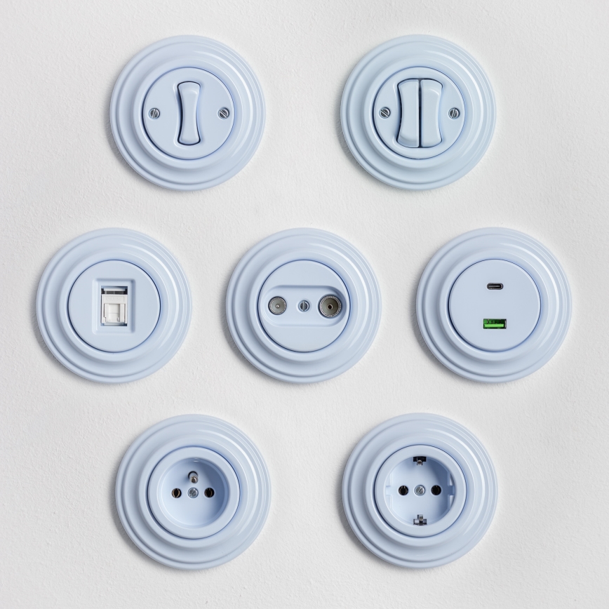 Kliklap - Prise de données rétro avec cadre bleu