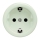 Kliklap - Prise murale rétro domestique sans cadre SCHUKO 230V/16A vert menthe