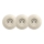Kliklap - Prise murale triple rétro avec cadre 230 V beige