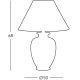Kolarz 0014.75 - Lampe de table GIARDINO 1xE27/100W/230V