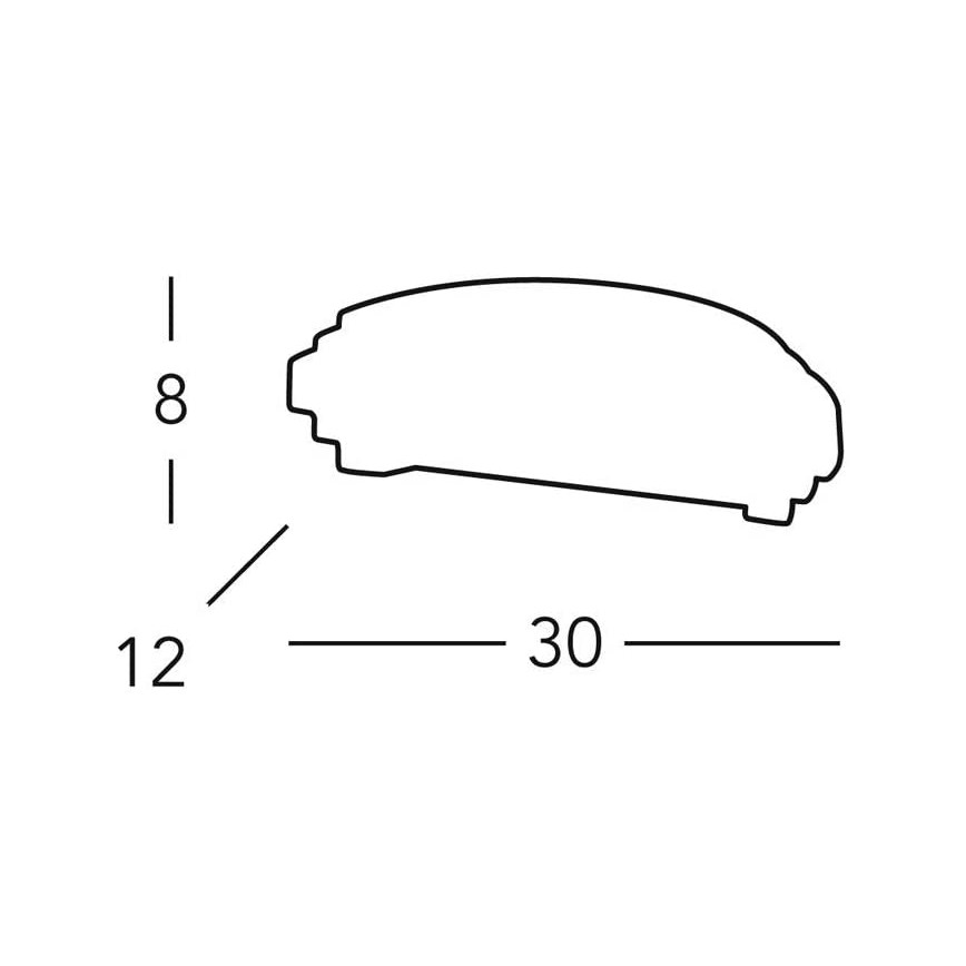Kolarz 0290.61 - Applique murale STIEGEL 1xE27/60W/230V