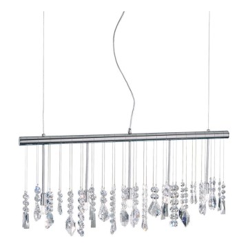 Kolarz 104.85.5 - Suspension filaire en cristal STRETTA 5xG9/40W/230V chrome brillant
