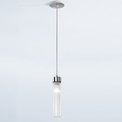 Kolarz 6009.30150 - Suspension filaire RAGGIO 1xE14/25W/230V argenté