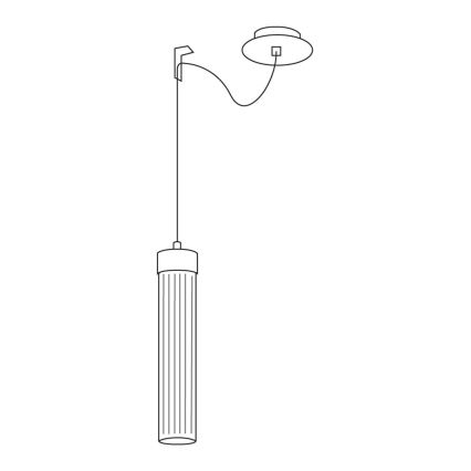 Kolarz 6009.30151 - Suspension filaire RAGGIO 1xE14/25W/230V argenté