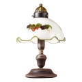 Kolarz 731.73.113 - Lampe de table NONNA 1xE27/75W/230V bordeaux/fraise