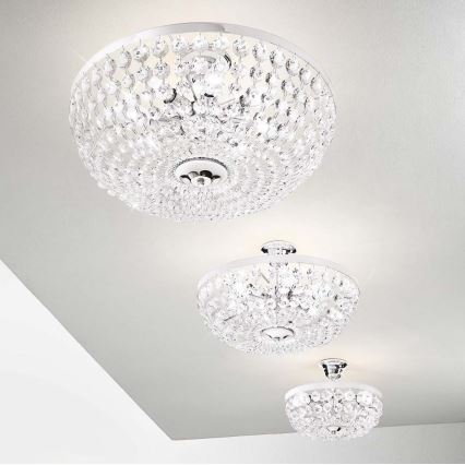 Kolarz 960.18K.5 - Lustre en cristal sur barre VALERIE 8xE14/40W/230V