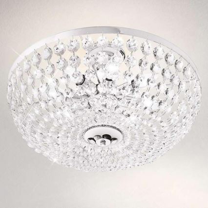 Kolarz 960.18K.5 - Lustre en cristal sur barre VALERIE 8xE14/40W/230V