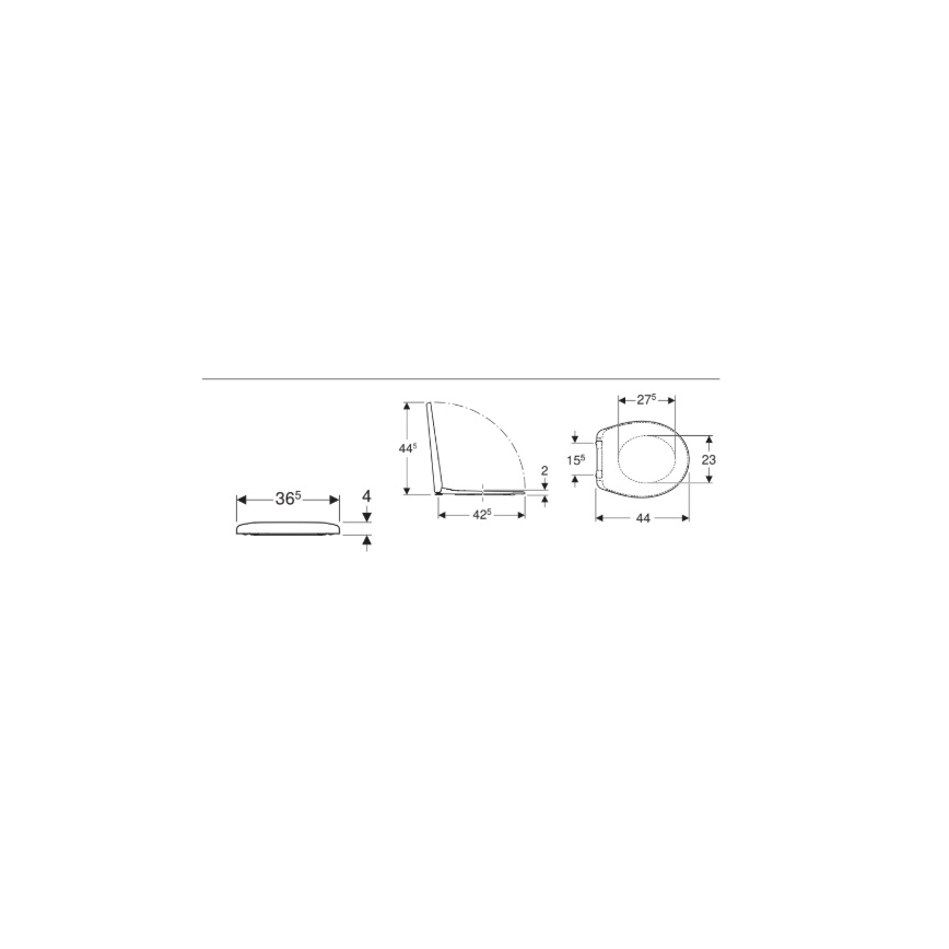 Kolo K90123000 - Abattant WC Rekord duroplast/blanc