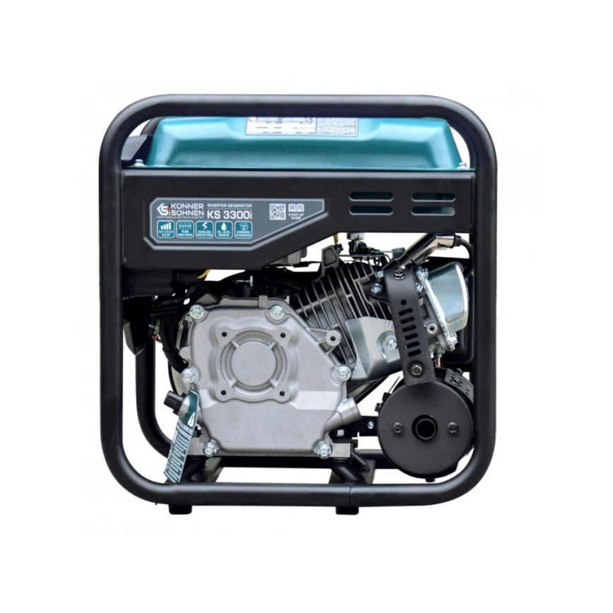Könner & Söhnen 12111 - Générateur électrique à onduleur KS 3300i 3300W