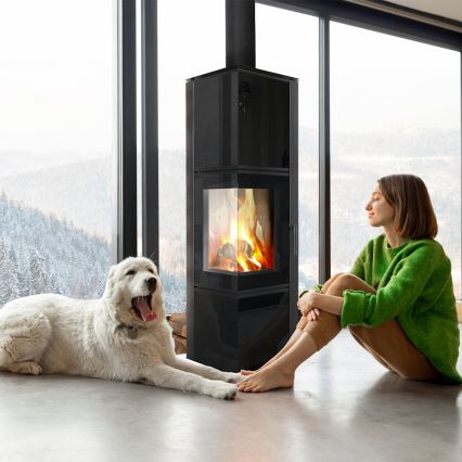 Kratki - Cheminée en acier 8kW 150mm