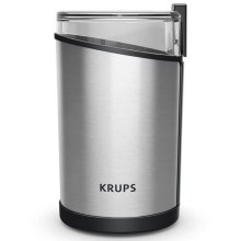Krups - Moulin à café à grain électrique 85g FAST-TOUCH 200W/230V chrome