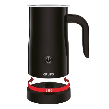 Krups - Mousseur à lait 300ml noir