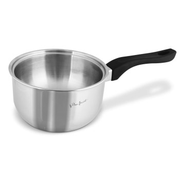 Lamart - Casserole à double paroi 15 cm en acier inoxydable