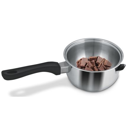 Lamart - Casserole à double paroi 15 cm en acier inoxydable