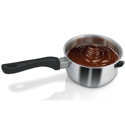 Lamart - Casserole à double paroi 15 cm en acier inoxydable