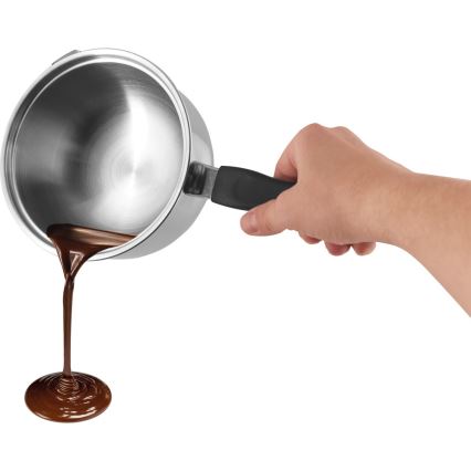 Lamart - Casserole à double paroi 15 cm en acier inoxydable