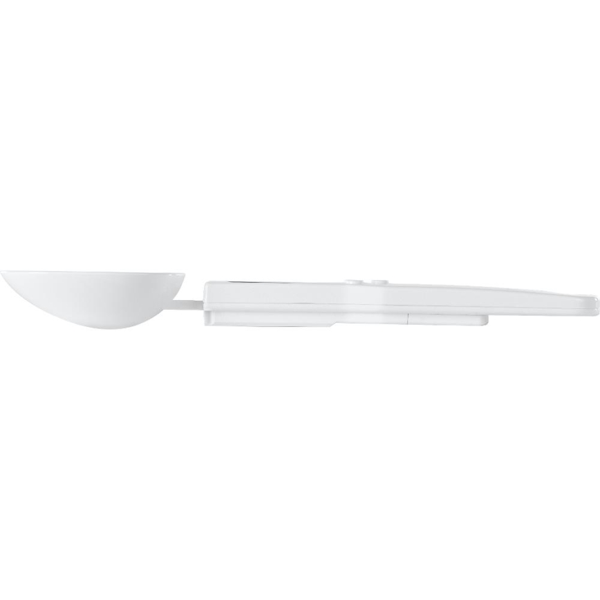 Lamart - Cuillère pèseuse avec écran LCD 1xCR2032 blanche