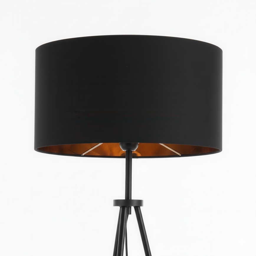 Lampadaire 1 x E27, 40 W, 230 V, noir