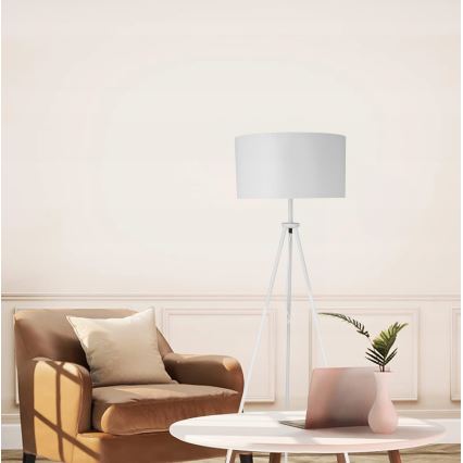 Lampadaire 1xE27/40W/230V blanc