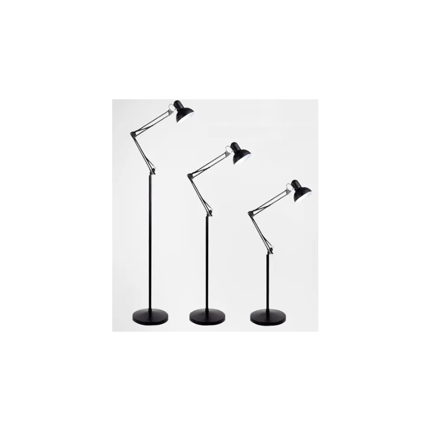 Lampadaire 1xE27/40W/230V noir