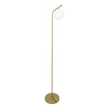 Lampadaire 1xG9/40W/230V doré/blanc