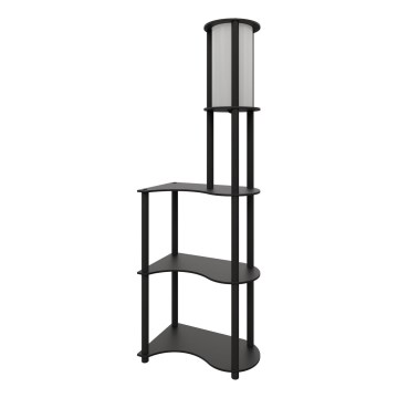 Lampadaire à étagères NOTO 1xE27/40W/230V noire