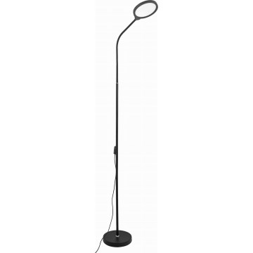 Lampadaire à intensité variable 2en1 LED/10W/230V 3000-4500-6500K noir