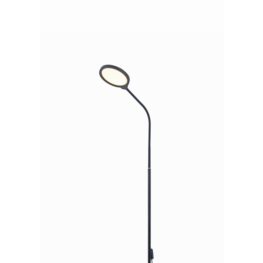 Lampadaire à intensité variable 2en1 LED/10W/230V 3000-4500-6500K noir