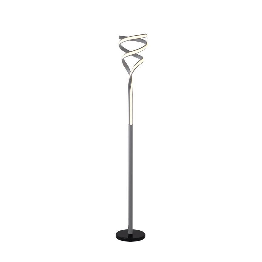 Lampadaire à intensité variable LED/50W/230V 3000-6500K gris + Télécommande