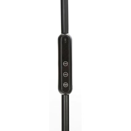 Lampadaire à intensité variable LED/9W/230V 3000-6500K noir + télécommande