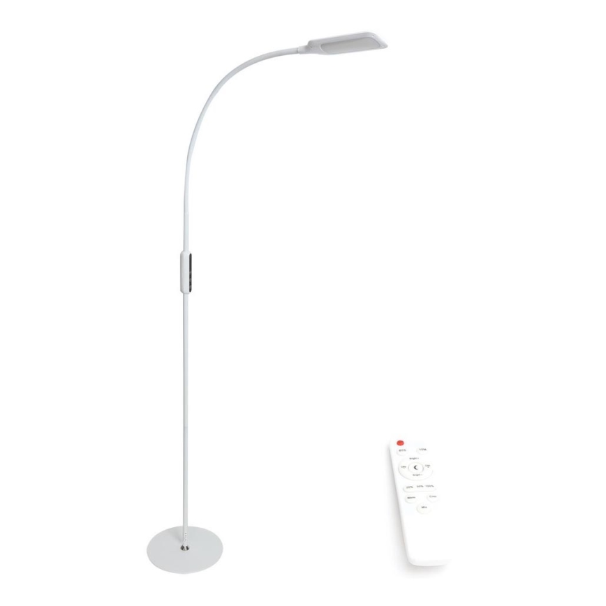 Lampadaire LED Anyts à Intensité Variable - Col De Cygne Flexible, Télécommande, 1.7m