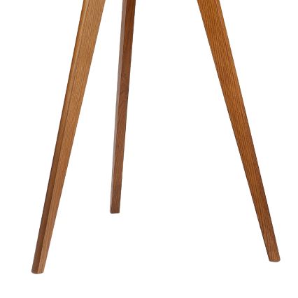Lampadaire AIDA 1xE27/15W/230V chêne/raphia