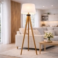 Lampadaire AIDA 1xE27/60W/230V chêne