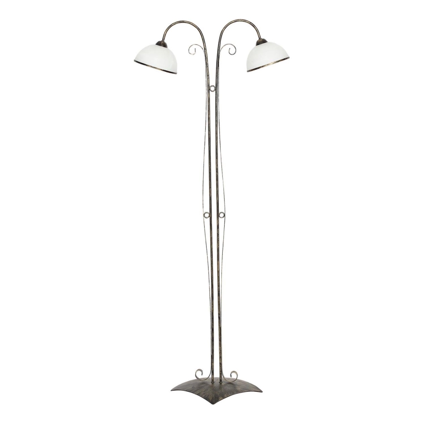 Lampadaire ANTICA 2xE27/60W/230V