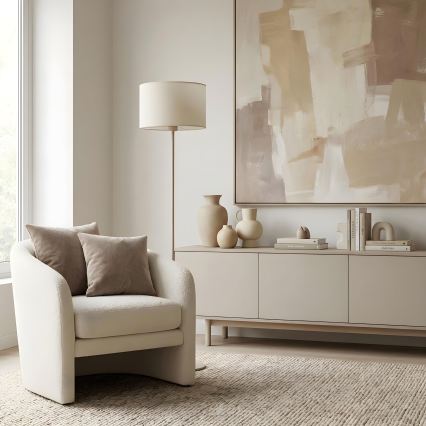 Lampadaire ARDEN 1xE27/15W/230V beige