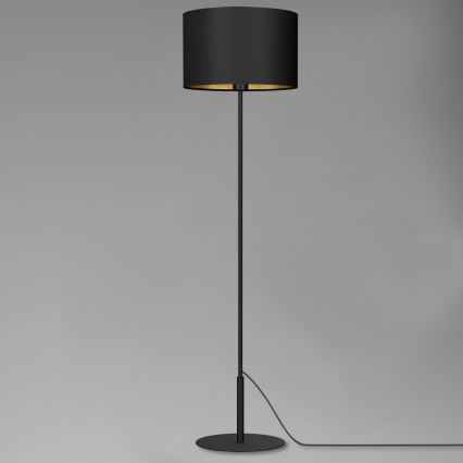 Lampadaire ARDEN 1xE27/60W/230V noir/doré