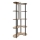 Lampadaire avec étagères 1xE27/40W/230V 150 cm noir/beige