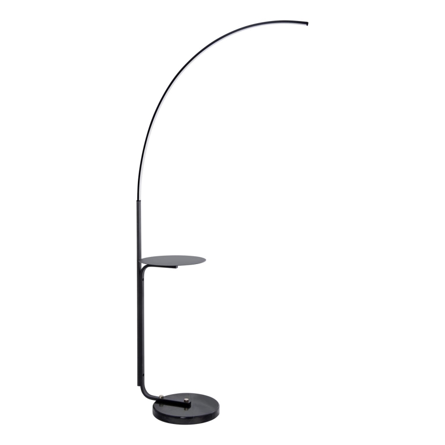 Lampadaire avec table LED/20W/230V 3000-6500K noir