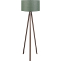 Lampadaire AYD 1xE27/40W/230V brun/vert