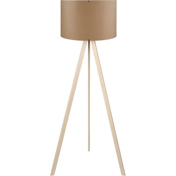Lampadaire AYD 1xE27/40W/230V marron/beige