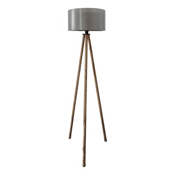 Lampadaire AYD 1xE27/40W/230V noir/marron