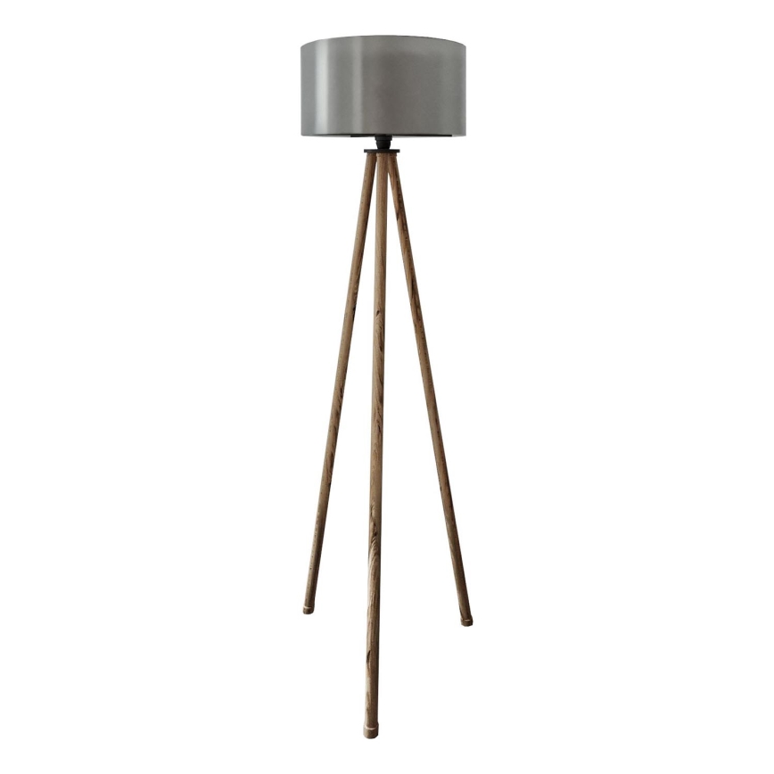 Lampadaire AYD 1xE27/40W/230V noir/marron