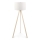 Lampadaire AYD 1xE27/60W/230V blanc/beige