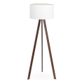Lampadaire AYD 1xE27/60W/230V blanc/noir