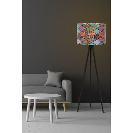 Lampadaire AYD 1xE27/60W/230V multicolore/noir