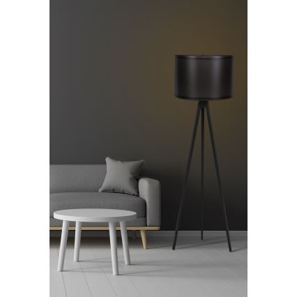 Lampadaire AYD 1xE27/60W/230V noir