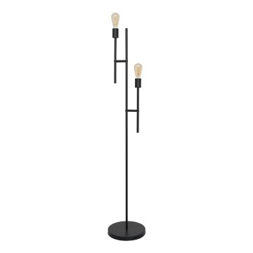 Lampadaire CARTAGO 2xE27/60W/230V noir