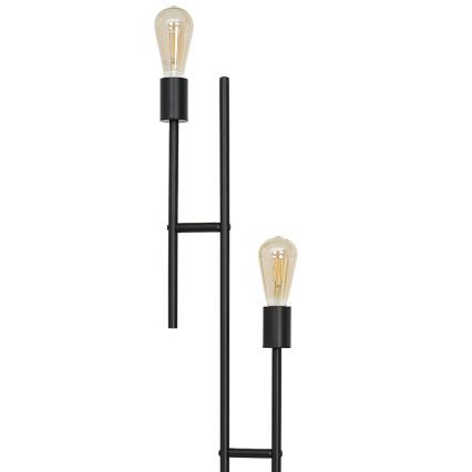 Lampadaire CARTAGO 2xE27/60W/230V noir