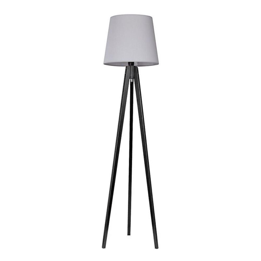 Lampadaire CONE 1xE27/60W/230V wenge gris